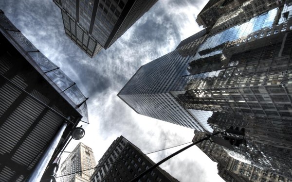 Небоскребы снизу