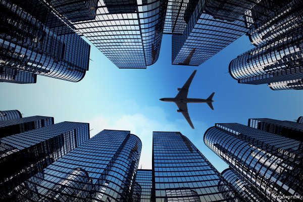 Небоскребы солнце