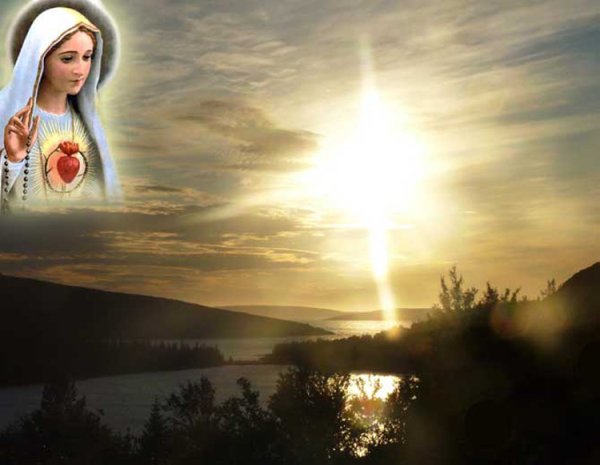 На небесах родные души