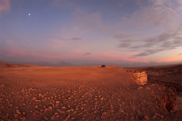 Пейзажи Марса с марсохода