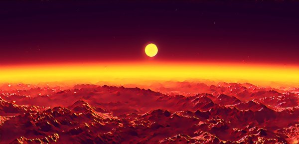 Марс на небе