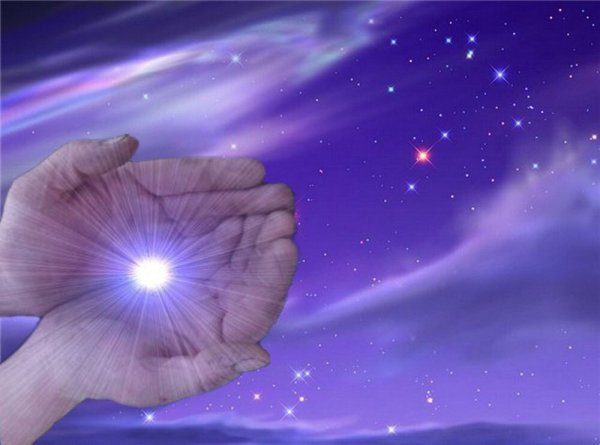 Звезда упала на ладошку