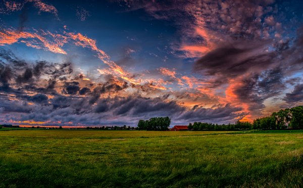 Красивая природа небо