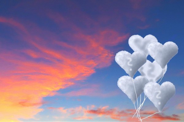 Облако сердце