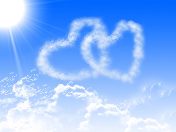 Сердце с самолетом