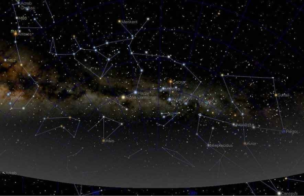 Созвездия на небе