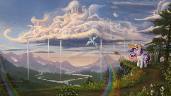 Фантастический Небесный пейзаж