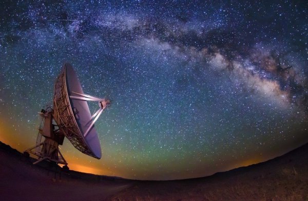 Звезды через телескоп