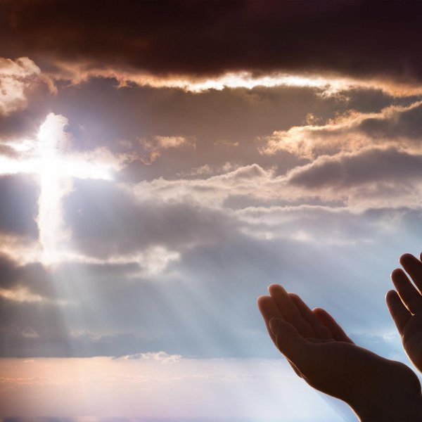 Руки протянутые к небу