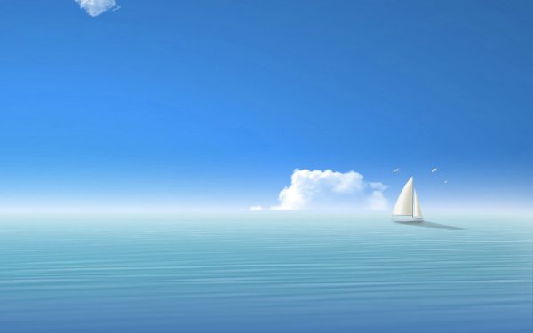 Ночное море корабль