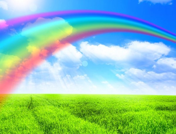 Радуга в небе