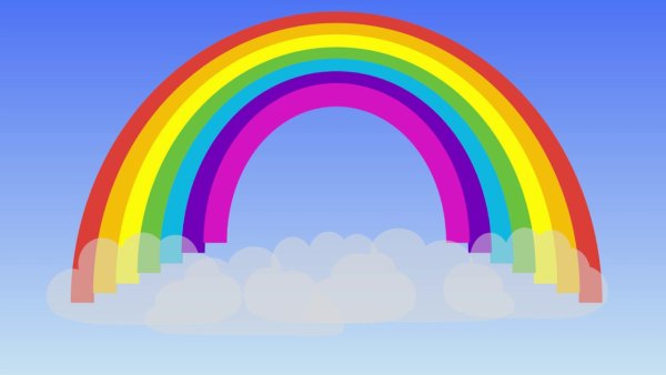 Радуга в небе