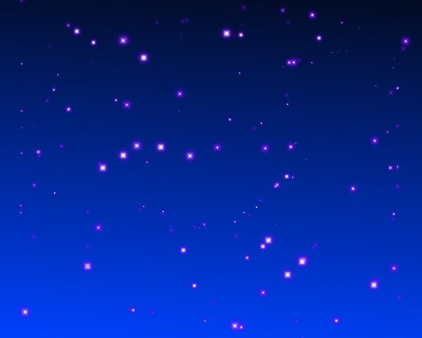 Ночной фон со звездами