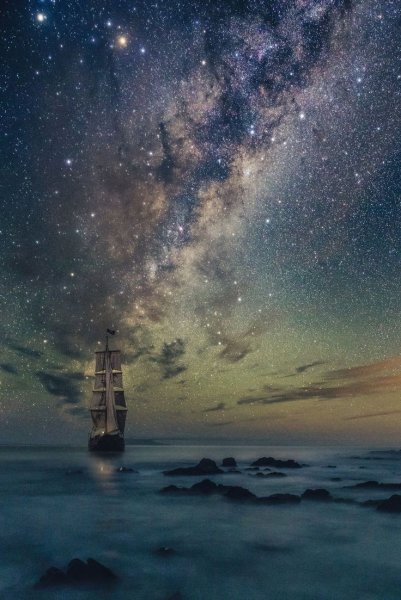 Ночное море