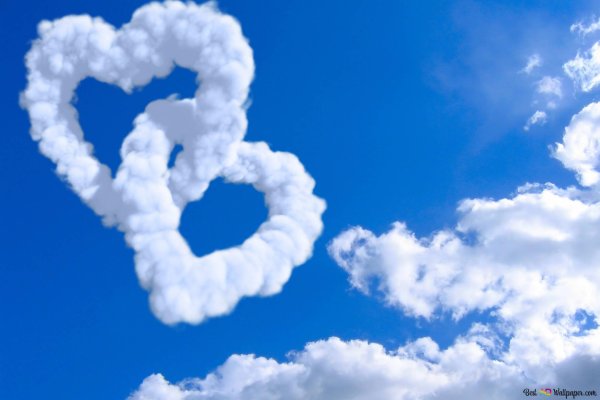 Облако сердце
