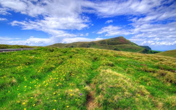 Холмы Тосканы Италия фото