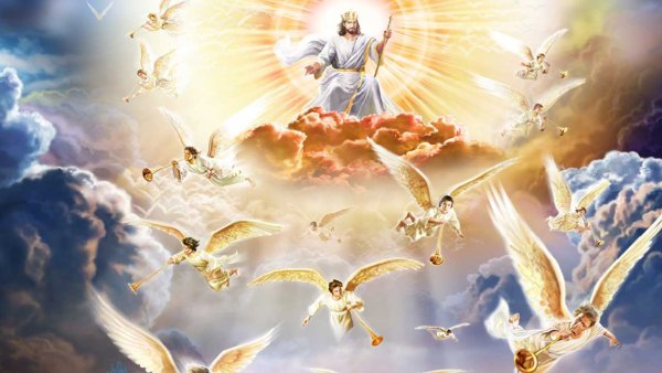 Ангел спускается с небес