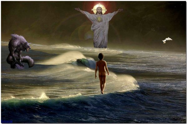 Гюстав Доре Низвержение Люцифера с небес, 1866