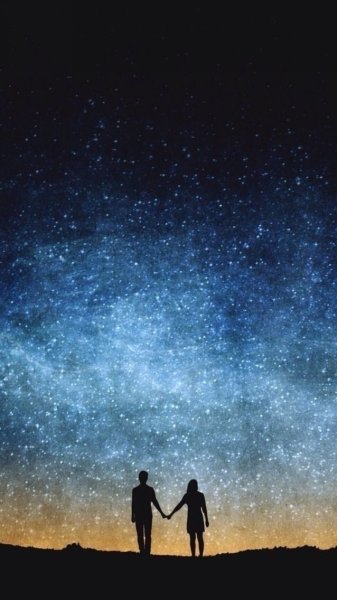 Двое под звездным небом