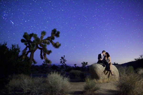 Романтика под звездным небом