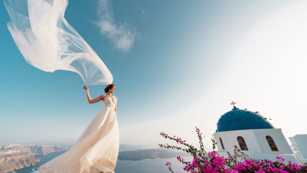 Фон для свадьбы Небесный