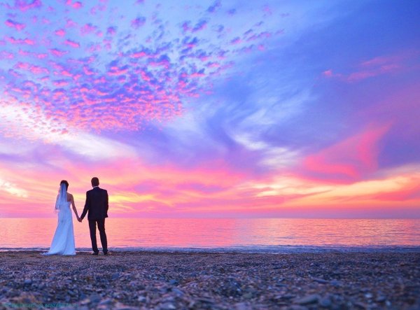 Свадьба на берегу моря