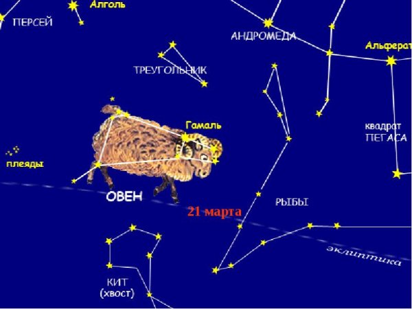Созвездие овна Aries