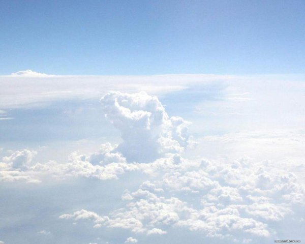 Небо с облаками