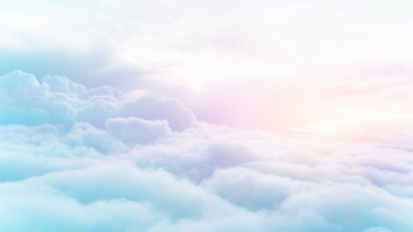 Голубые облака