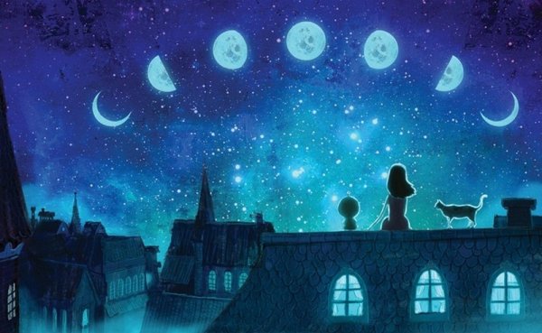 Ночные иллюстрации