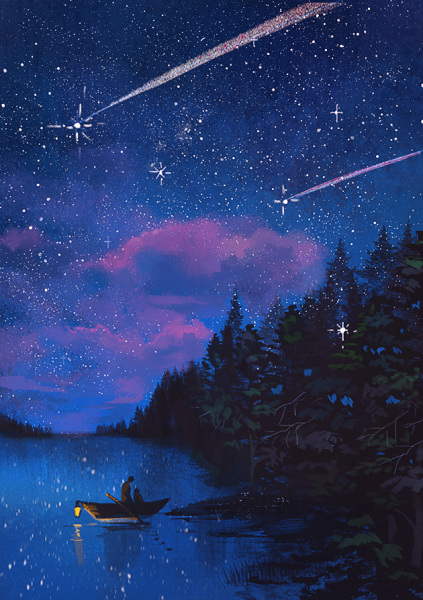 Сказочное звездное небо