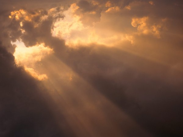 Яркое солнце