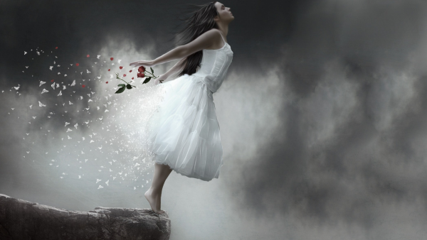 Облако в виде сердечка