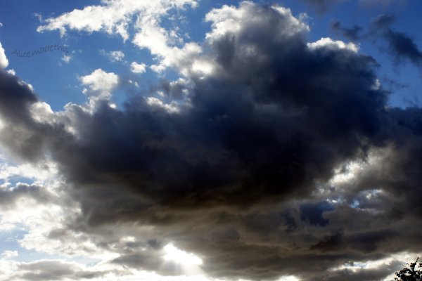 Небо с облаками