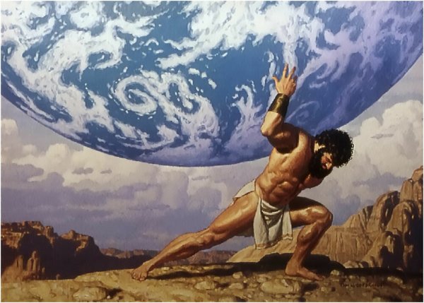 Колонны с атлантами