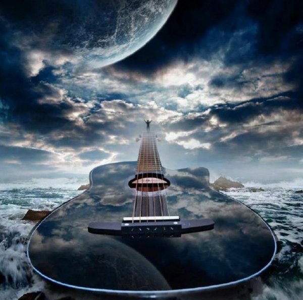 Электрогитара сюрреализм