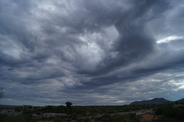 Слоисто дождевые облака