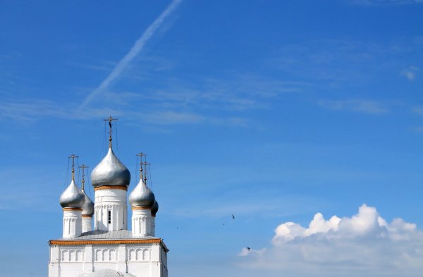 Небо храм православный