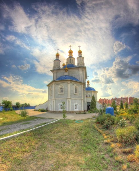 Церковь храм небо Православие