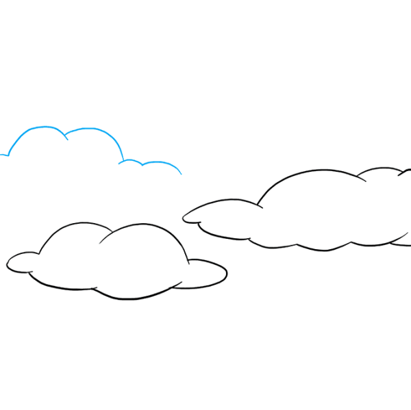 Раскраска небо