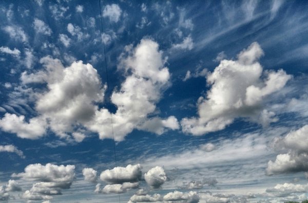 Облака барашки