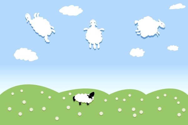 Тучки овечки