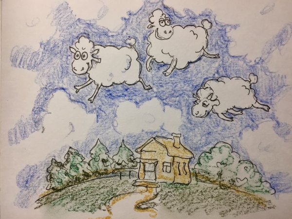 Овечка облако