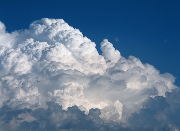 Облака вблизи