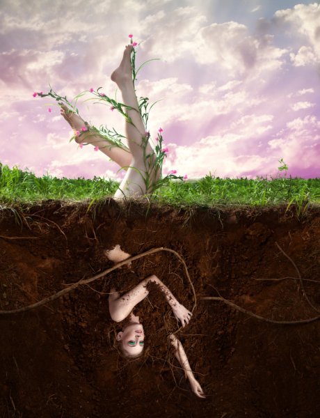 Человек между небом и землей