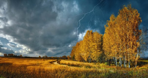 Пасмурный осенний день