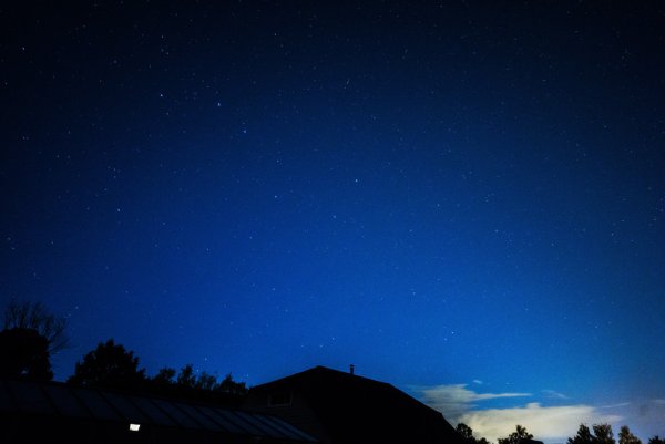 Ночное небо большая Медведица