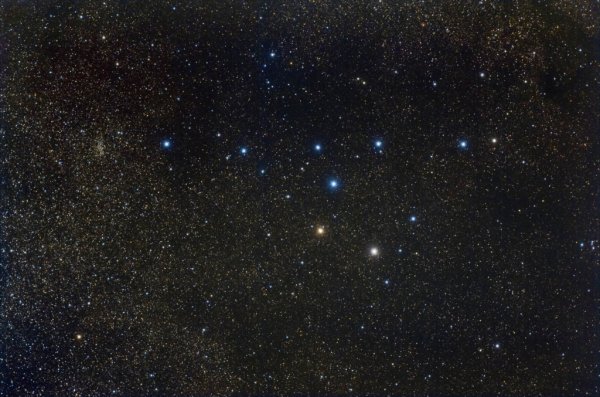 Звездное небо Полярная звезда