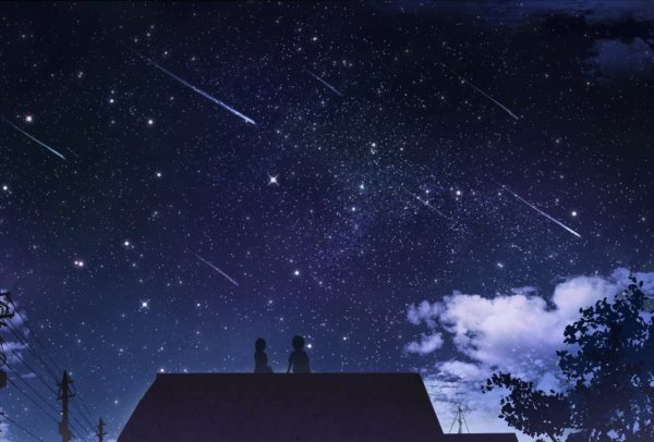 Вид ночного неба