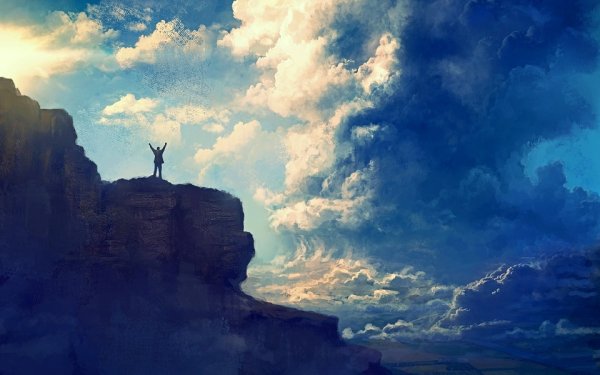 Бог из облаков